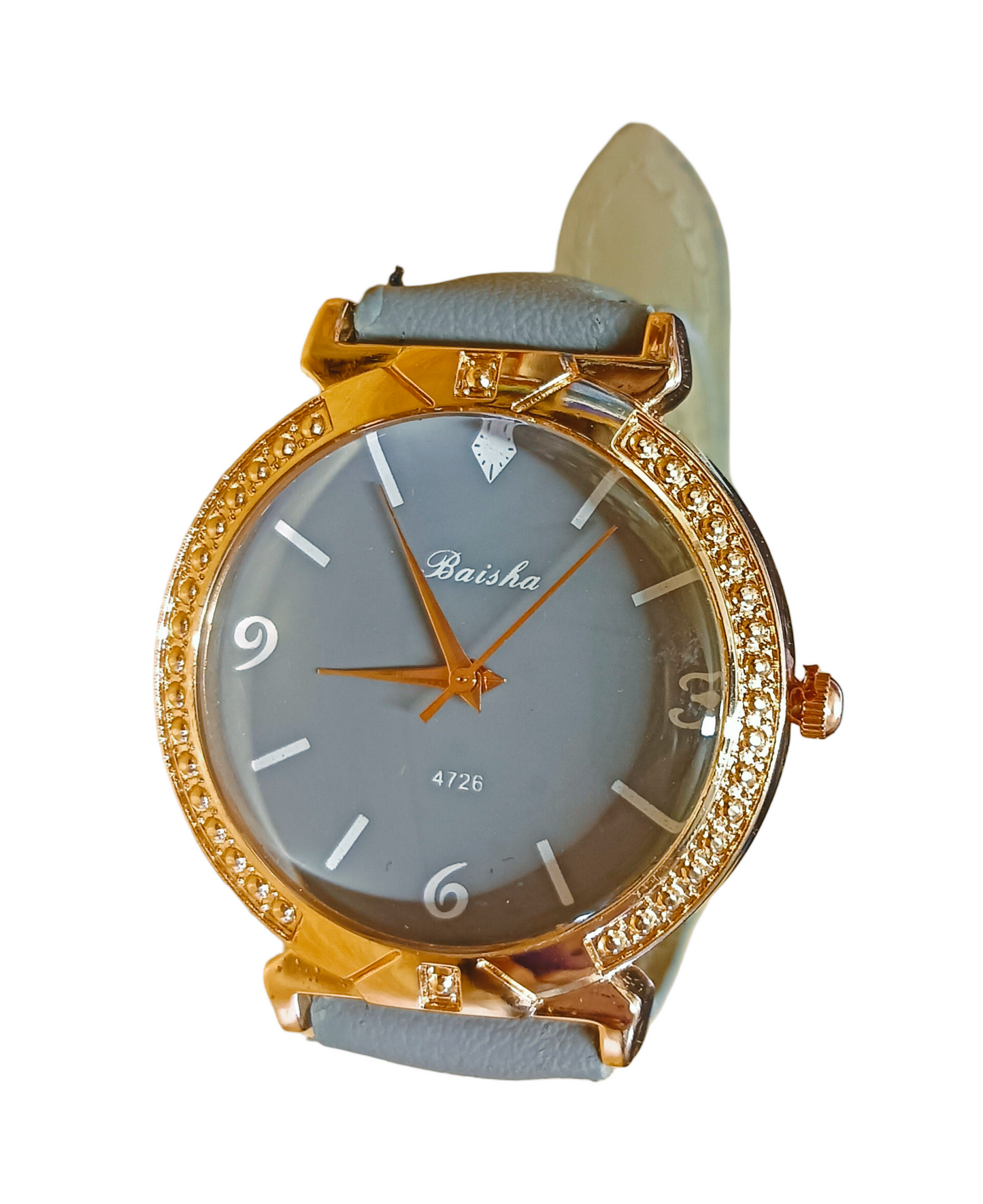 Baisha 4726 Women's Watch - Elegant Gold plated and Gray Timepiece