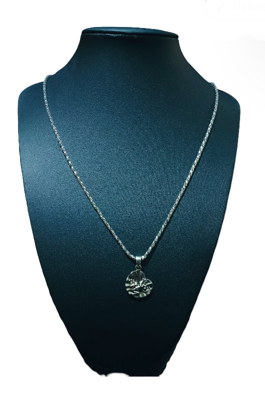 Stainless Steel Nautical Charm Necklace